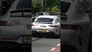 Stage 2 Modified GT63s AMG Doing Launch Control! 💨 - #launchcontrol #amggt63s #youtubeshorts