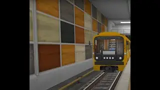 Поездка в режиме пассажира на номерном 81-717/714 в игре Subway Simulator 3D (PC Version)