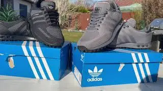 Adidas L.A. Trainer Weave On Feet