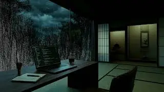Late Night Coding Music // Binaural Lo-Fi & Ambient Synth For Deep Flow State [Focus Music]