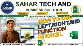 LEFT, RIGHT & MID Functions in Excel | Extract Text Easily