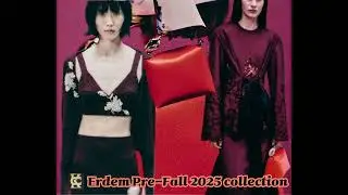 Erdem Pre-Fall 2025 collection.