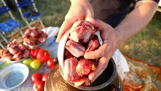 БЫЧЬИ ХВОСТЫ в АФГАНСКОМ КАЗАНЕ. МЯСО с ОВОЩАМИ в СОБСТВЕННОМ СОКУ.