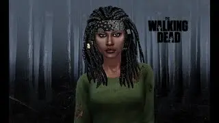 Michonne (The Walking Dead) in the Sims 4 