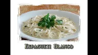 Espagueti Blanco para acompañar a Pavo, Pierna o Lomo. * video 184*
