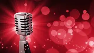 Traditional Retro Vintage Style Microphone | Video Effects
