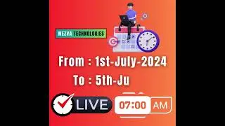 🚀 5-DAY FREE DEVOPS MASTERCLASS ¦ 1st to 5th-July@7-9AM ¦ 📞7829633132 ¦ #devops #devopstraining #aws