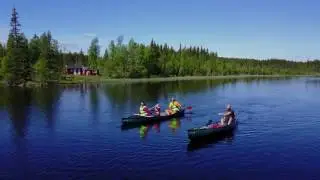 Padling på Kanalen ved Lillehammer