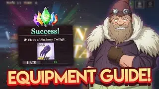 EVERYTHING You Need To Know About Equipment + Crafting | Slime - ISEKAI Memories