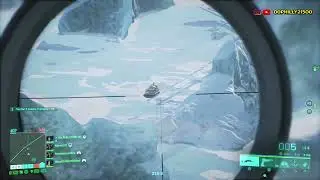 550m snipe through driver's front windshield - battlefield 2042
