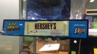E paper display shelf advertising effect