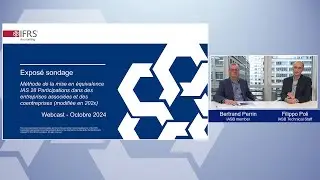 Webcast en français  : exposé-sondage sur la méthode de la mise en équivalence