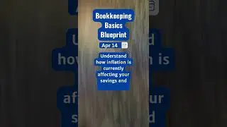Day 105 Bookkeeping Basics Blueprint: Understanding Inflation