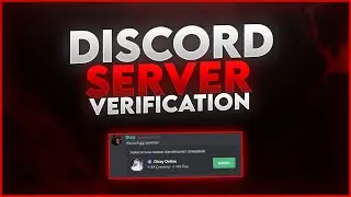 Discord Server Verification | Discord Sunucu Onaylamak 2020