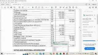 Grade 10 Accounting Balance Sheet... Past Paper.