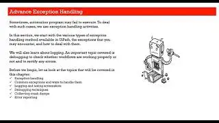 UiPath Project Templates | Advance Exception Handling Working Example | UiPath Free Course Day 7