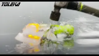 Eflare Safety Beacon Toughness Test - Frozen In Ice