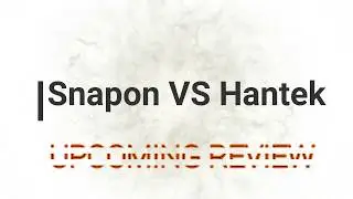 Snapon VS Hantek Upcoming Oscilloscope Review