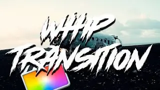 LÁTIGO / Whip Transition | No plugins | Final Cut Pro X - En español