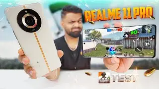 Realme 11 Pro 🔥 60 FPS? 🔥 Dimensity 7050- PUBG (FPS) Test!