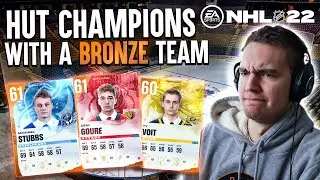 NHL 22 | BRONZE TEAM HUT CHAMPIONS