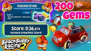 Coliseum Crash 🧨| 200💎Gems Prize✨| RallyPro 📜+ Nova🚀| Beach Buggy Racing 2 🏖🏁| BB Racing 2