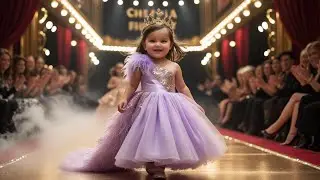 Tiny Fashion Queen: Baby Girl’s Magical Runway Looks👑 #fashionstyle #tiny #adorable #babyfashionshow