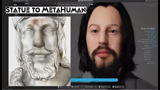 Statue To MetaHuman Amazing FaceOff Creation