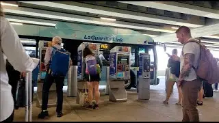 Traveling from Laguardia Airport to Midtown Manhattan via the Q70 bus and Subway
