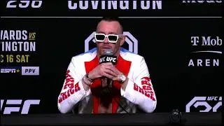 Colby Covington gives RESPECT to Kamaru Usman