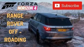 Range Rover Off Road - Forza Horizon 4 /Logitech g920 Game Play