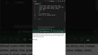 "Mastering Accent Colors in #TailwindCSS: A Quick Guide 🔍✨ #CSSTips #Frontend #codingshorts