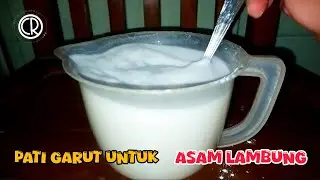 Cara Membuat Bubur Garut Untuk Obat Asam Lambung