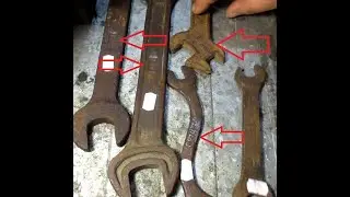 Старые Гаечные Ключи с Клеймом Заводов СССР. в г. Бийске