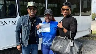 @LaTriceRyanMinistries  gave us a bus paid in full