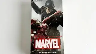 Weiss Schwarz Marvel Premium Booster Box Japanese Opening