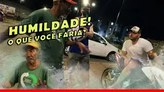FUI SURPREENDIDO POR UM MORADOR DE RUA!