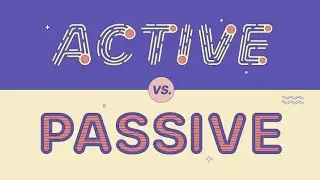 English lesson: Active voice and passive voice