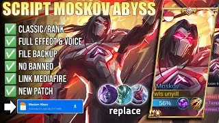 Script Skin Moskov Abyss No Password | Full Effect | Full Voice | New Patch