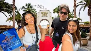 LIL SIS crashed our UNIVERSAL STUDIOS trip … *VIP TOUR*