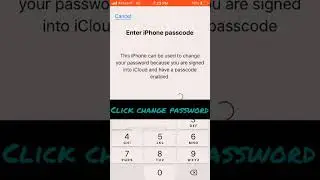 How to change password in iPhone ||simple ways to change your password 📲🍎#viralvideo #motivation
