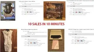 EBAY RESELLER UK SALES UPDATE 10/6/2017 - TOY STORY, TED BAKER, DRAGON 32K, VINTAGE GAMES, HORNBY