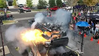 3000hp Dyno Engine FAILURE Explosion of Master Shredder