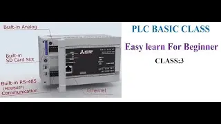 How To Use MC&MCR Instruction With Mitsubishi FX5U PLC Demo ||Sample Video