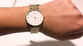 ROSEFIELD The Upper East Side Gold Stainless Steel Bracelet UEWG-U21 -  E-oro.gr