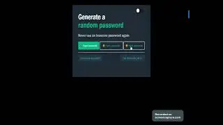 Password Generator