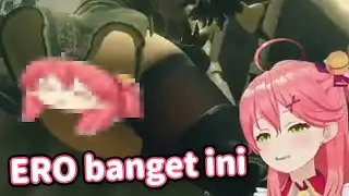 【Vtuber Sub Indo】Miko Ngintip Sempak 2B