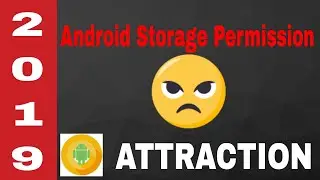 Android storage run time permission 2019