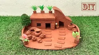 DIY How to make Miniature Village House