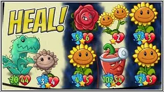 HEAL CHOMP HEAL - Plants vs Zombies Heroes Gameplay